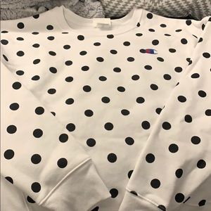 Champion Polka Dot Sweatshirt